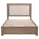 Kenora Panel Platform Storage Bed with LED Lighting