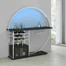 Risley Wine Cabinet with LED Lighting