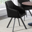 Arika Swivel Dining Arm Chair