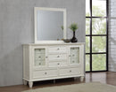 Sandy Beach Dresser with Mirror