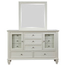 Sandy Beach Dresser with Mirror