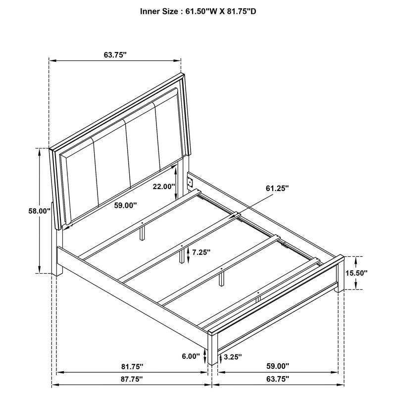 Kieran 4 Pc Bedroom Set