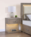 Kenora Nightstand with LED Lighting