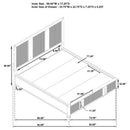 Terrace Panel Platform Storage Bed