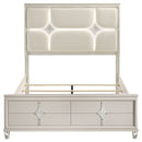 Olivia Panel Bed with LED Lighting