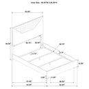 Ives Panel Bed with LED Lighting