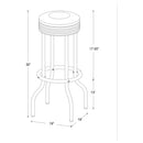 Retro Swivel Bar Stool