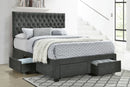 Soledad Panel Platform Storage Bed