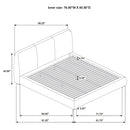 Mokena Panel Platform Bed