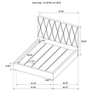 Delsea Panel Platform Bed