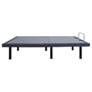 Negan Eastern King, E.King, Queen, & Twin XL Adjustable Bed Base Grey and Black
