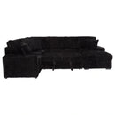 Devonshire Pull-Out Sleeper Sectional Sofa