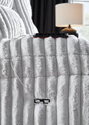 Rhines Falls Power Reclining Sofa with Drop Down Table