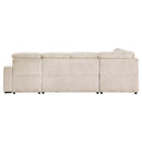 Devonshire Pull-Out Sleeper Sectional Sofa