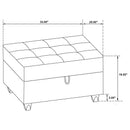 Stonenesse Sectional Sofa and Ottoman Set