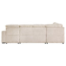 Devonshire Pull-Out Sleeper Sectional Sofa