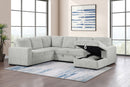Devonshire Pull-Out Sleeper Sectional Sofa