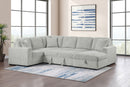 Devonshire Pull-Out Sleeper Sectional Sofa