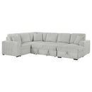 Devonshire Pull-Out Sleeper Sectional Sofa