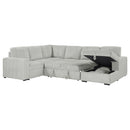 Devonshire Pull-Out Sleeper Sectional Sofa