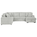 Devonshire Pull-Out Sleeper Sectional Sofa
