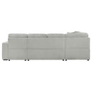 Devonshire Pull-Out Sleeper Sectional Sofa
