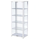 Aero Curio Cabinet with LED Lighting