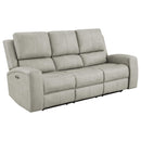 Brickston Triple Power Reclining Sofa