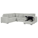 Devonshire Pull-Out Sleeper Sectional Sofa