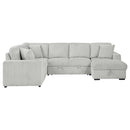 Devonshire Pull-Out Sleeper Sectional Sofa