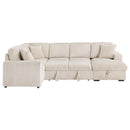 Devonshire Pull-Out Sleeper Sectional Sofa