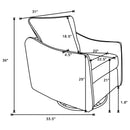 Madia Swivel Glider Chair