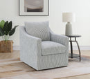 Winter Swivel Accent Chair