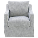 Winter Swivel Accent Chair