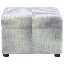 Winter Storage Ottoman