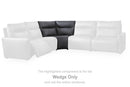 ModZ Power Reclining Sectional with Audio Consoles
