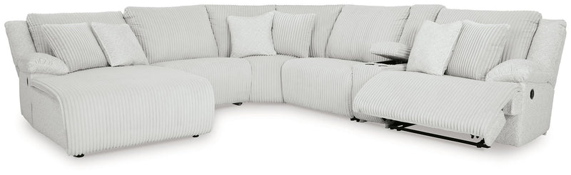 Top Tier Reclining Sectional with Chaise