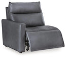 ModZ Power Reclining Sectional with Audio Console