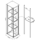 Cyclamen Curio Cabinet