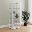 Aero Curio Cabinet with LED Lighting