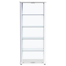 Aero Curio Cabinet with LED Lighting
