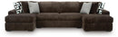 Midnight-Madness Sectional with Chaise
