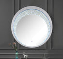 Nysa Mirrored & Faux Crystals Wall Decor (LED)