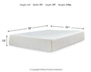 Chime 12 Inch Memory Foam Mattress in a Box