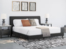 Cadmori King Upholstered Bed with Roll Slats