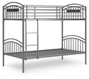 Lanceburg Bunk Bed with Ladder