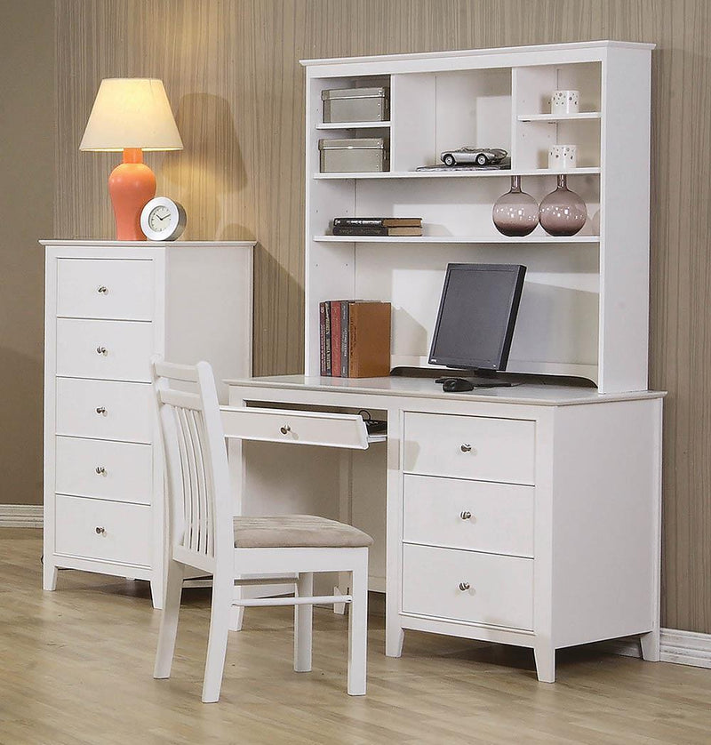 Selena Coastal White Hutch image