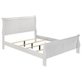 Louis Philippe Sleigh Panel Bed