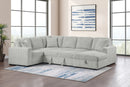 Devonshire Pull-Out Sleeper Sectional Sofa
