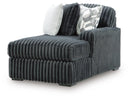 Midnight-Madness Sectional with Chaise